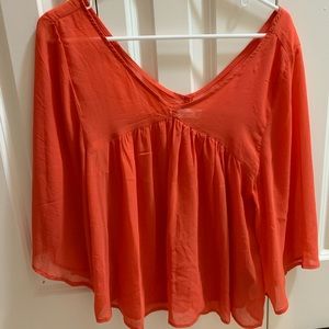 Orange top